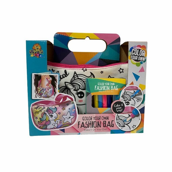 KREAT.SET OBOJ SVOJU TORBICU UNICORN  63/71377