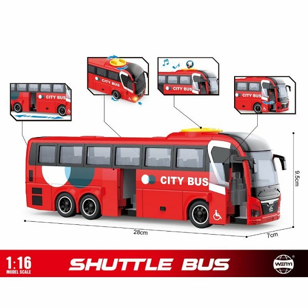 AUTOBUS 1/16 SA ZVUKOM I SVETLOM 50/71715