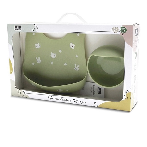 SET SILIKONSKI ZA HRANJENJE 114057
