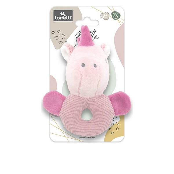 LORELLI PLIŠ.IGRAČKA ZVEČKA UNICORN PINK 4095