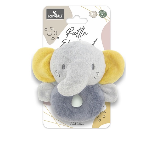 LORELLI PLIŠANA IGRAČKA ZVEČKA ELEPHANT 4125