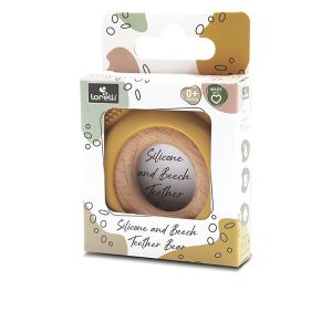 GLODALICA SILIKONSKO DRVENA  YELLOW 3661