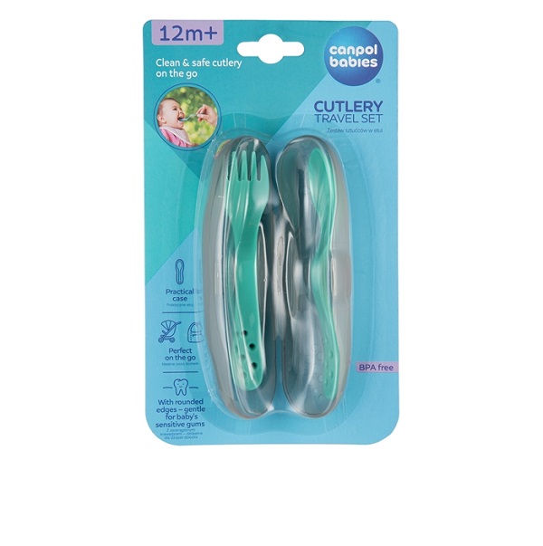 SET ZA HRANJENJE PUTNI SET TIRKIZ 74/019TUR