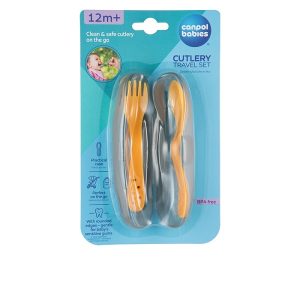 SET ZA HRANJENJE PUTNI SET ŽUTA 74/019YEL