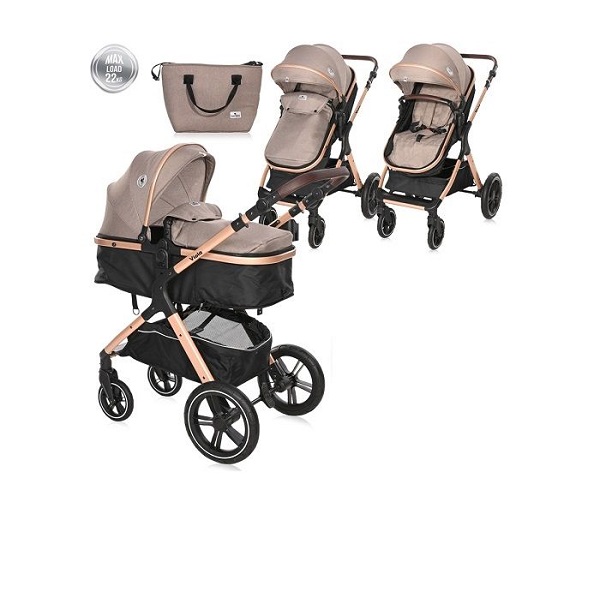 KOLICA ZA BEBE VIOLA PEARL BEIGE + ADAPTERI 10021812303A