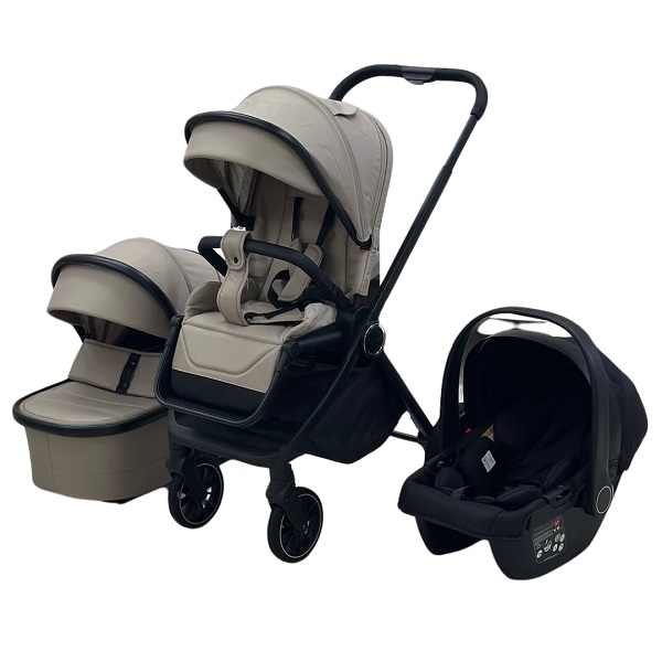 KOLICA LA MAMA ALVI BEIGE SET 3U1