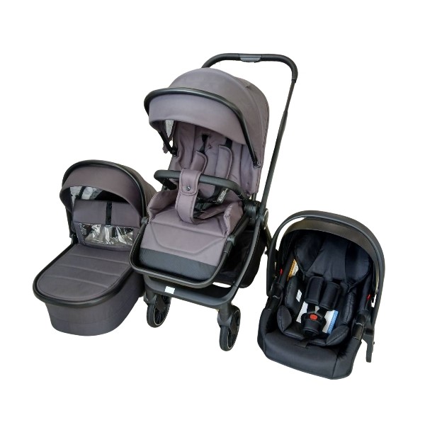 KOLICA LA MAMA ALVI DARK GRAY SET 3U1