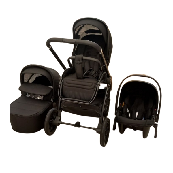 KOLICA LA MAMA TRIO BLACK SET 3U1