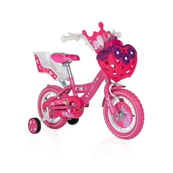 BICIKL 12″ PRINCESS STORY PINK-SRCE SM-12103