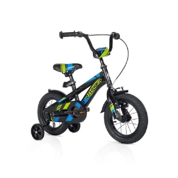 BICIKL 12″ ROCKSTAR CRNO-PLAVO-ZELENI SM-12107