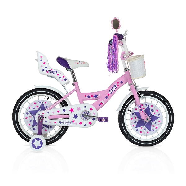 BICIKL 16″ ANGELL LILA ZVEZDICE SM-16006