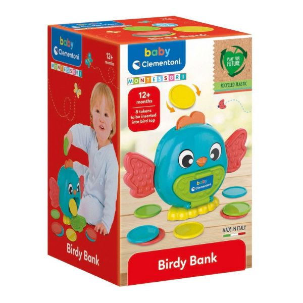 CLEMENTONI BIRD COINS BOX-WEST CL17494