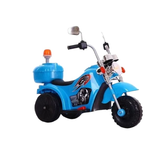 MOTOR POLIS MINI 6V PLAVI J-MB674