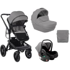 KOLICA IRENE PREMIUM 3U1 I-SIZE AUTOSED.,TVRDA KORPA LIGHT GREY KKB11253
