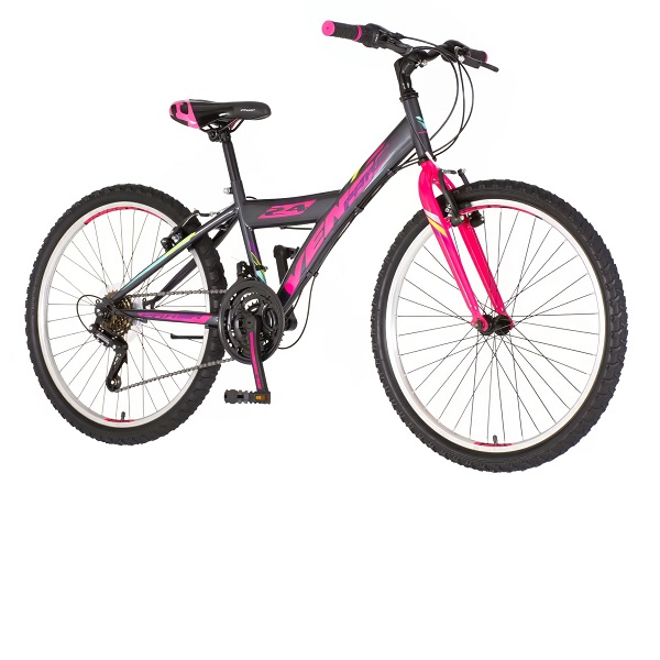 BICIKL PAM24 VENSINI PARMA CRNO/ROZE  1242006