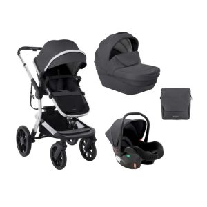 KOLICA IRENE PREMIUM 3U1 I-SIZE AUTOSED.,TVRDA KORPA DARK GREY KKB11252
