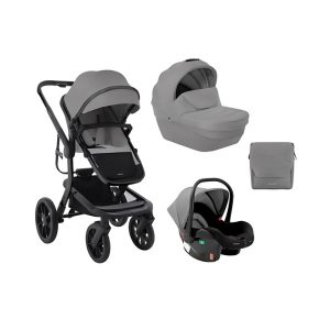 KOLICA IRENE PREMIUM 3U1 I-SIZE AUTOSED.,TVRDA KORPA LIGHT GREY KKB11253