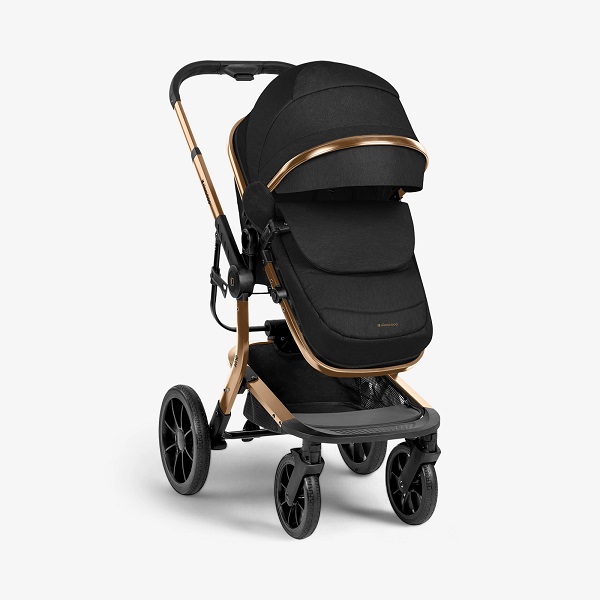 KOLICA IRENE PREMIUM 3IN1 SET SA 1-SIZE AUTOSEDIŠTEM I TVRDOM KORPOM BLACK KKB11251
