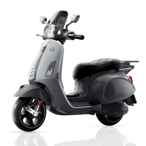 MOTOR DEČIJI RETRO SIVI SM-25001