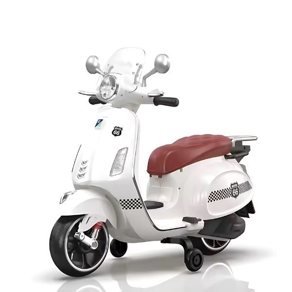 MOTOR DEČIJI RETRO BELI SM-25001