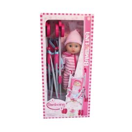 BAMBOLINA SUPERSTAR SET LUTKA I KOLICA