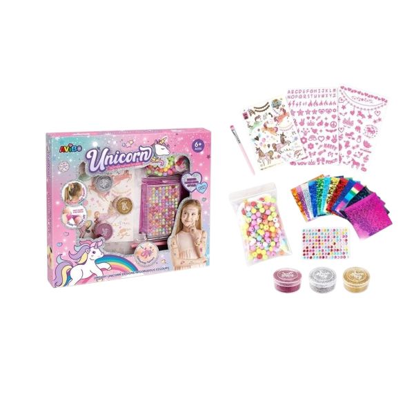 TATTOO GLITTER UNICORN 047073