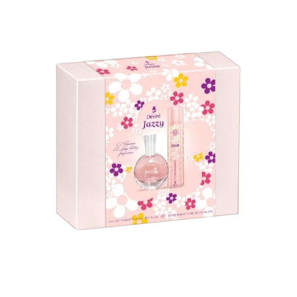 DESIRE JAZZY GIFT SET-EDT 30ML+ BS 75ML