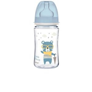 FLAŠICA 240ml ŠIROKI VRAT 35/232 PLAVA