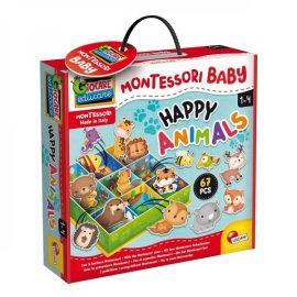 MONTESORI BABY EDUKATIVNA KNJIGA ŽIVOTINJE 49021