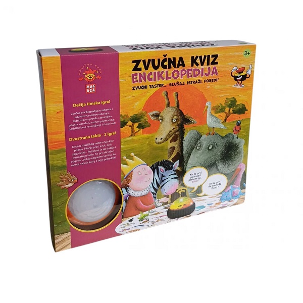 DRUŠTVENA IGRA SR EDUKATIVNA ZVUČNA KVIZ ENCIKLOPEDIJA 55793