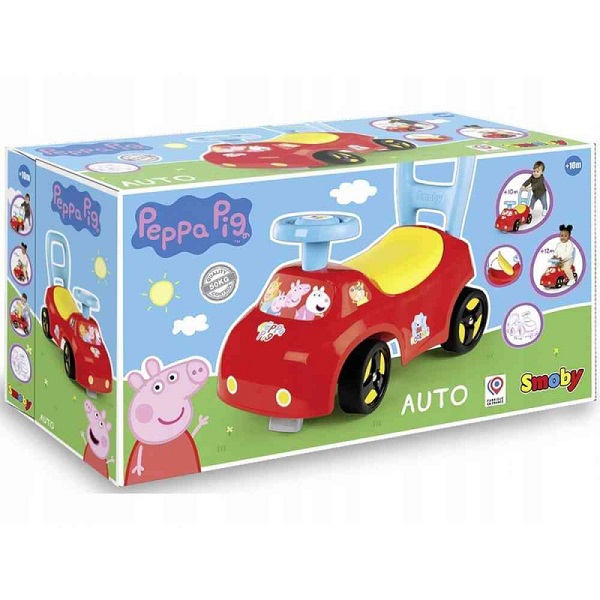 SMOBY AUTO RIDE-ON PEPPA PIG SM720550
