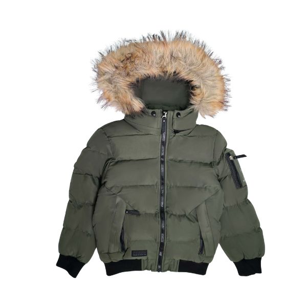 JAKNA ZIMSKA DESIGN D.M. VEL.14 MASLINA 40543