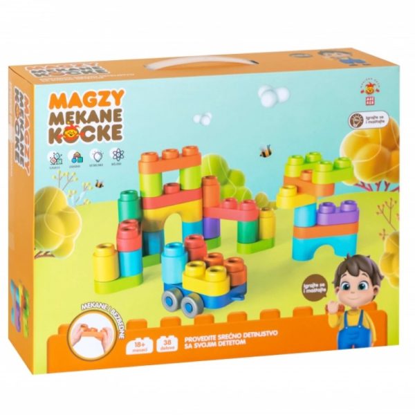 MAGZY MEKANE KOCKE 38PCS  55748