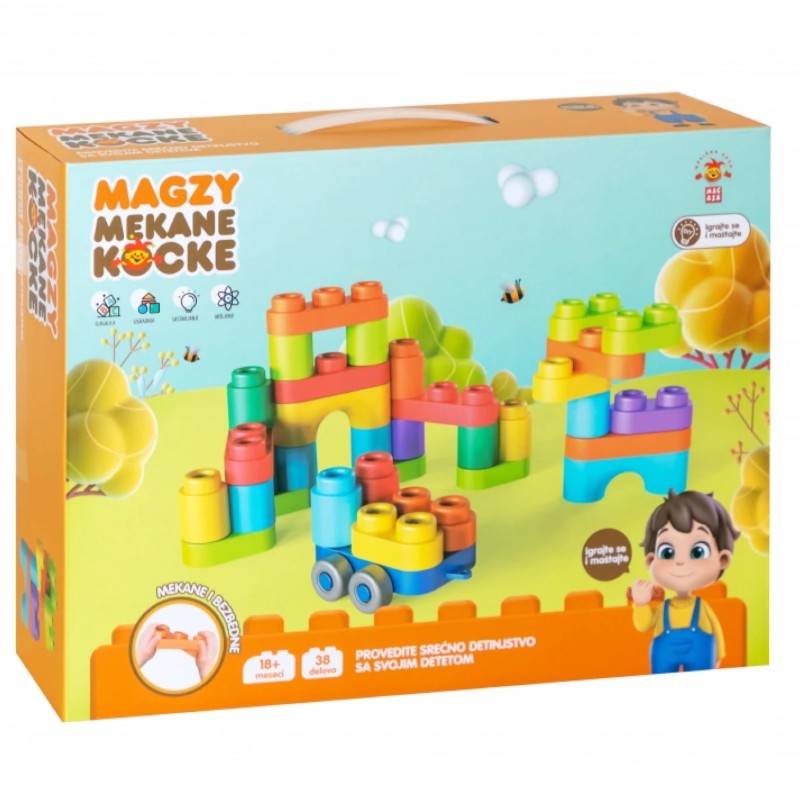 MAGZY MEKANE KOCKE 38PCS  55748