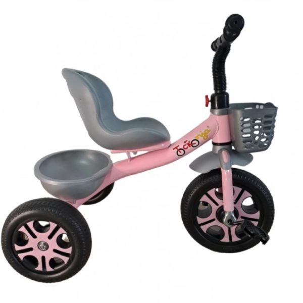 TRICIKL SA KORPOM-TOCKONJA ROZE 53901