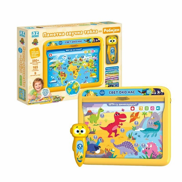 TABLA PAMETNA ZVUČNA-MILION ZAŠTO SA ROBIJEM 11/98312