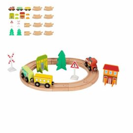 DRVENA EDUKATIVNA IGRAČKA VOZ 107/52947