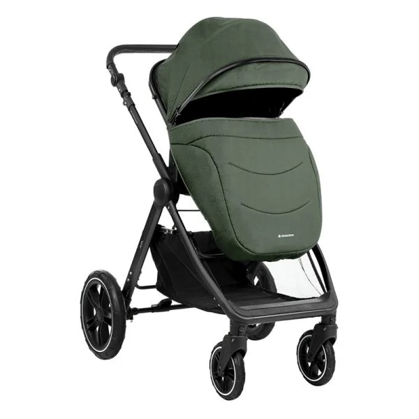 KOLICA AVA 3IN1 SET SA I-SIZE AUTOSEDIŠTEM I TVRDOM KORPOM ARMY GREEN KKB13063 - Слика 2