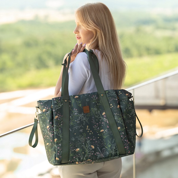 TORBA ZA MAME FLORENCE DREAMY FIELDS GREY KKB22100 - Слика 8