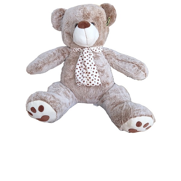 PLIŠANI MEDA ŠAL SIV00104 530306