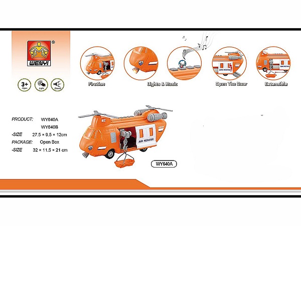 HELIKOPTER AIR RESC.WY640 215058