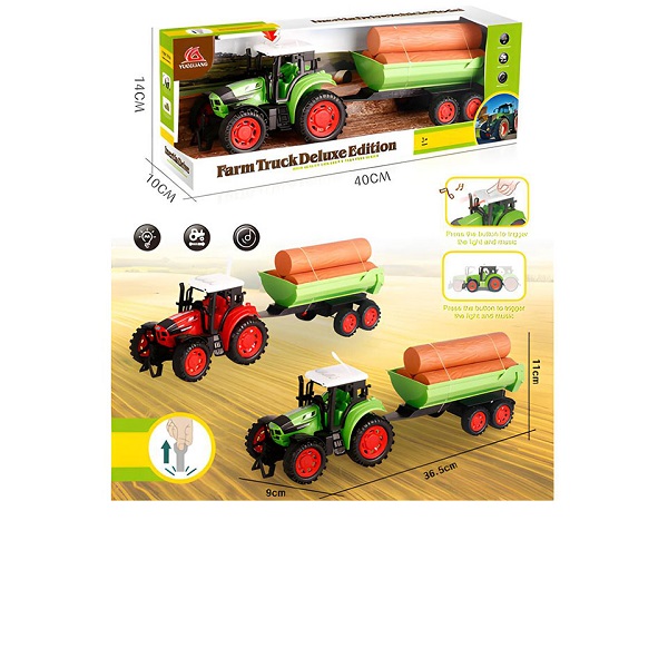 MUZIČKI TRAKTOR SA DRVIMA 125103