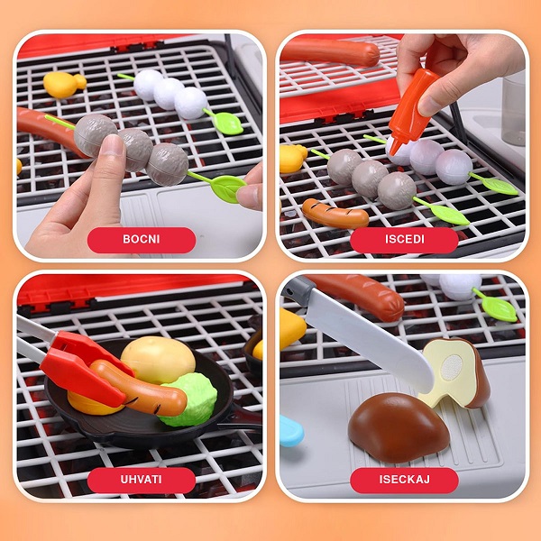 DEČIJI PLASTIČNI STO ZA ROŠTILJ 20014289 - Слика 3