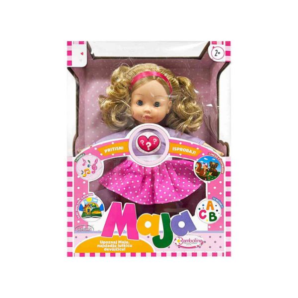 MOJA PRVA BAMBOLINA MAJA 36CM DI1691