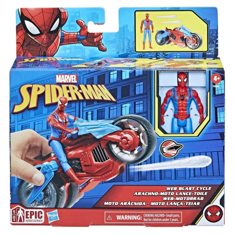 SPIDERMAN 4U1 VOZILO I FIGURA F6899