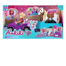 LUTKICA 13CM U AUTU SA KONJEM 749302