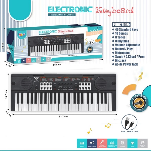 SINTISAJZER 49 TIPKI SA MIKROFONOM 837111