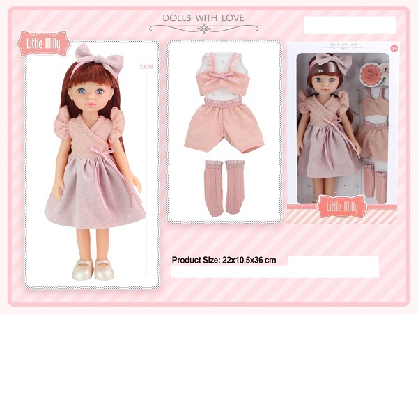 LUTKA MILLY I GARDEROBA  073456