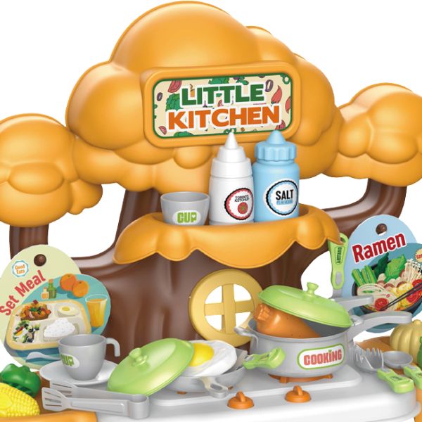 KUCICA SA KUHINJOM NA DRVETU  43 PCS 87/71439 - Слика 5