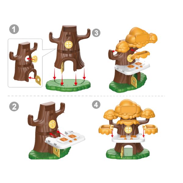 KUCICA SA KUHINJOM NA DRVETU  43 PCS 87/71439 - Слика 4